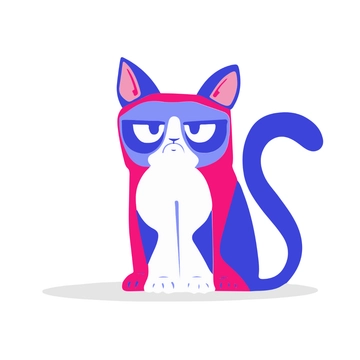 Free Grumpy Cat Clipart Template to Edit Online