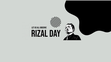 Free Rizal Day YouTube Banner Template to Edit Online