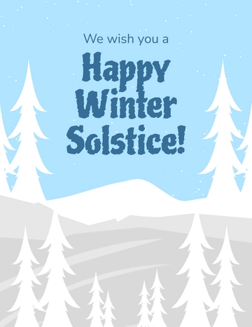 Free Happy Winter Solstice Flyer Template to Edit Online Free Happy Winter Solstice Flyer Template to Edit Online
