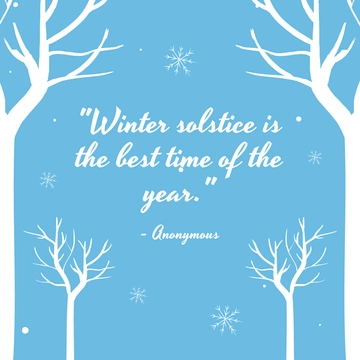 Free Winter Solstice Quote Linkedin Post Template to Edit Online Free Winter Solstice Quote Linkedin Post Template to Edit Online