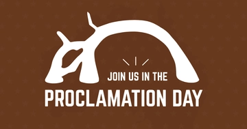 Free Proclamation Day Facebook Post Template to Edit Online