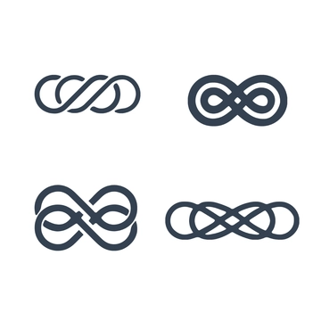 Free Double Infinity Clipart Template to Edit Online