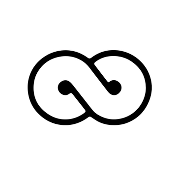 Free Black Infinity Clipart Template to Edit Online