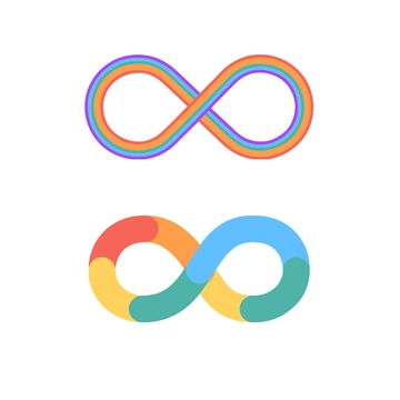 Free Rainbow Infinity Clipart Template to Edit Online
