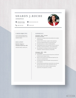 Aerospace Resume