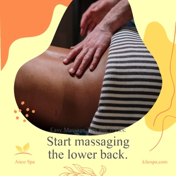 Free Easy Massage Tips And Tricks Post, Instagram, Facebook Template to Edit Online