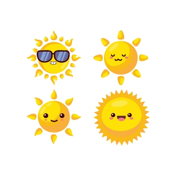 Free Cartoon Sun Clipart Template to Edit Online