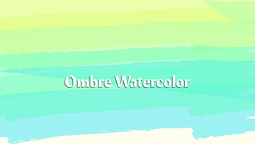 Free Ombre Watercolor Background Template to Edit Online