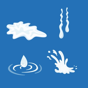 Free White Water Clipart Template to Edit Online