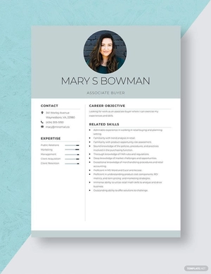 Associate Buyer Resume
