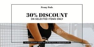 Fashion Big Sale Blog Image Template