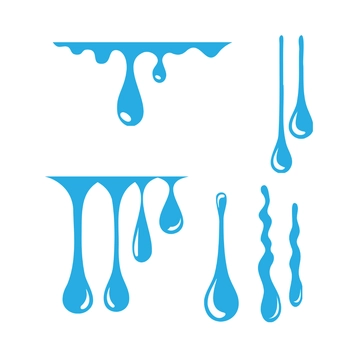 Free Water Drip Clipart Template to Edit Online