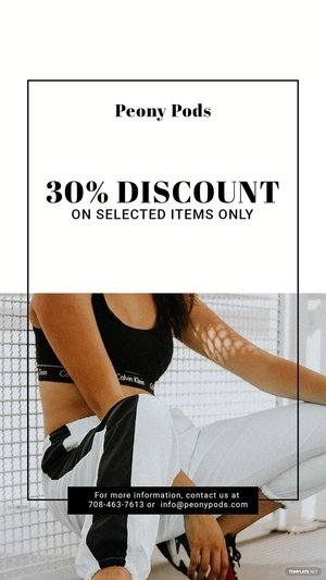 Fashion Big Sale Whatsapp Image Post Template