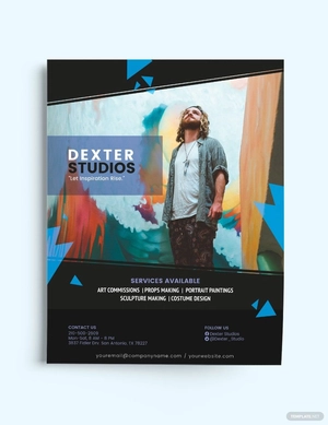 Artist Flyer Template