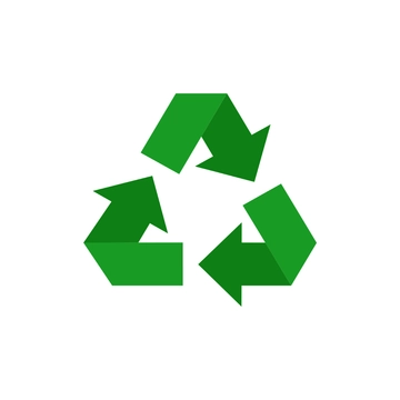 Free Recycle Triangle Clipart Template to Edit Online