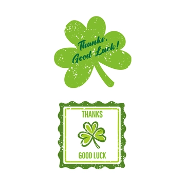 Free Thanks Good Luck Clipart Template to Edit Online