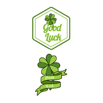 Free Good Luck Clover Clipart Template to Edit Online