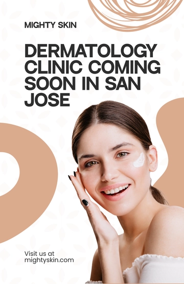 Free Clinic Coming Soon Poster Template to Edit Online