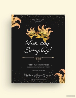 Carnival Elegant Flyer Template