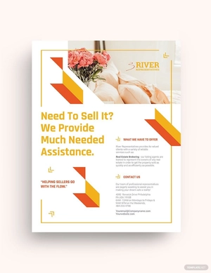 Listing Agent Flyer Template