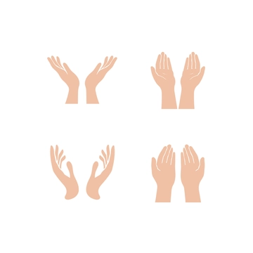 Free Open Hands Clipart Template to Edit Online