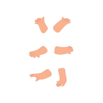 Free Baby Hand Clipart Template to Edit Online