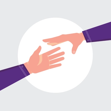 Free Helping Hand Clipart Template to Edit Online