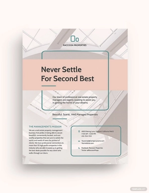 Property Management Flyer Template