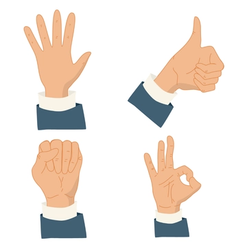 Free Vintage Hand Clipart Template to Edit Online
