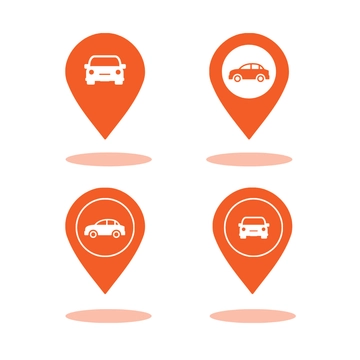 Free Car Location Clipart Template to Edit Online