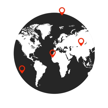 Free Global Location Clipart Template to Edit Online