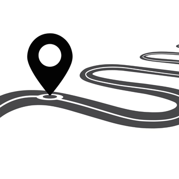 Free Black Location Clipart Template to Edit Online