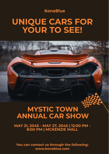 Free Exotic Car Show Flyer Template to Edit Online Free Exotic Car Show Flyer Template to Edit Online
