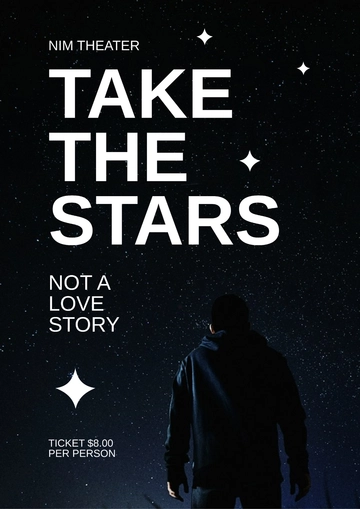 Free A3 Movie Poster Template to Edit Online