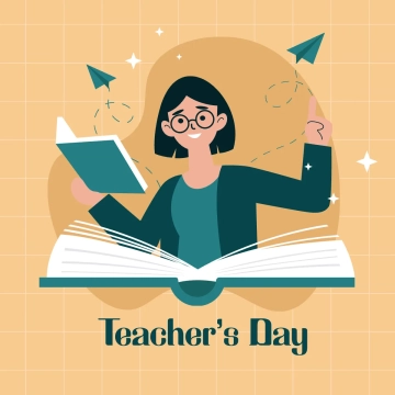 Free Teachers Day Clipart Template to Edit Online