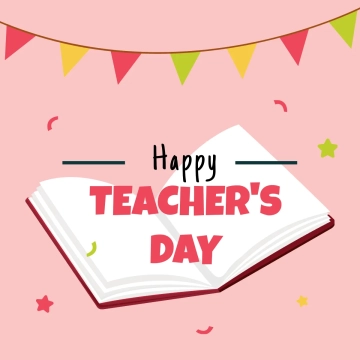 Free Happy Teachers Day Clipart Template to Edit Online