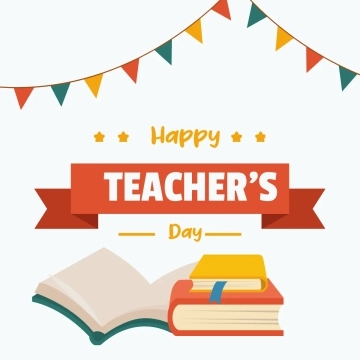 Free Happy Teachers Day Wish Clipart Template to Edit Online