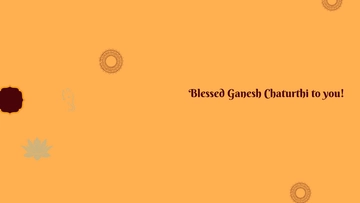 Free Ganesh Chaturthi Design Background Template to Edit Online