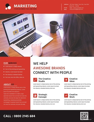 Marketing Flyer Template