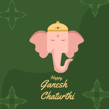 Free Ganesh Chaturthi Clipart Template to Edit Online