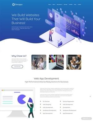 Devapps WordPress Theme/Template