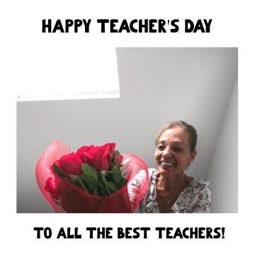Free Best Teacher's Day Meme Template to Edit Online