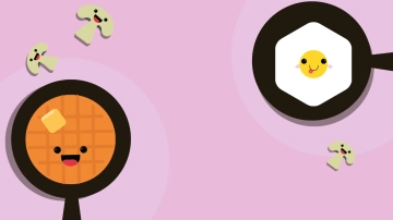 Free Cute Food Background Template to Edit Online