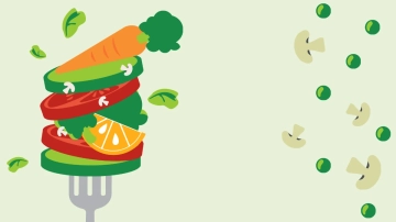 Free Healthy Food Background Template to Edit Online