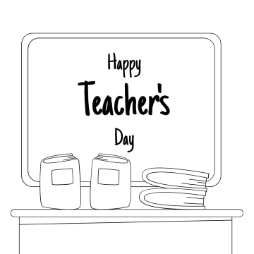 Free Teachers Day School Drawing Template to Edit Online