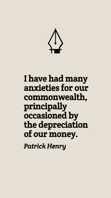 Free Patrick Henry on Commonwealth Anxieties: Money Depreciation Quote Template to Edit Online