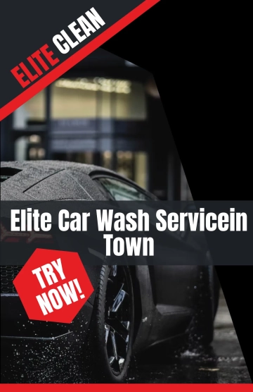 Free Sportscar Car Wash Poster Template to Edit Online