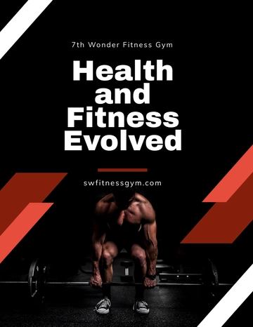 Free Fitness Gym Flyer Template to Edit Online