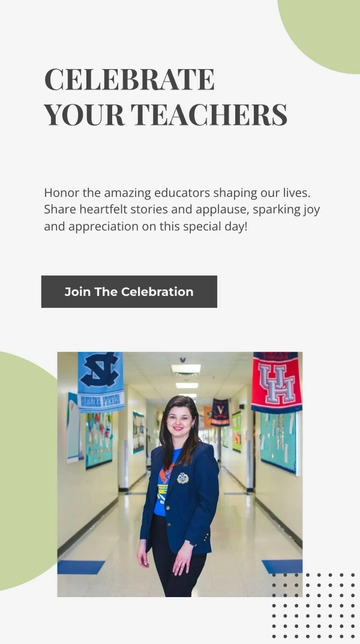 Free Teacher's Day Instagram Story Template to Edit Online