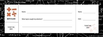 Free Math Exit Ticket Template to Edit Online Free Math Exit Ticket Template to Edit Online